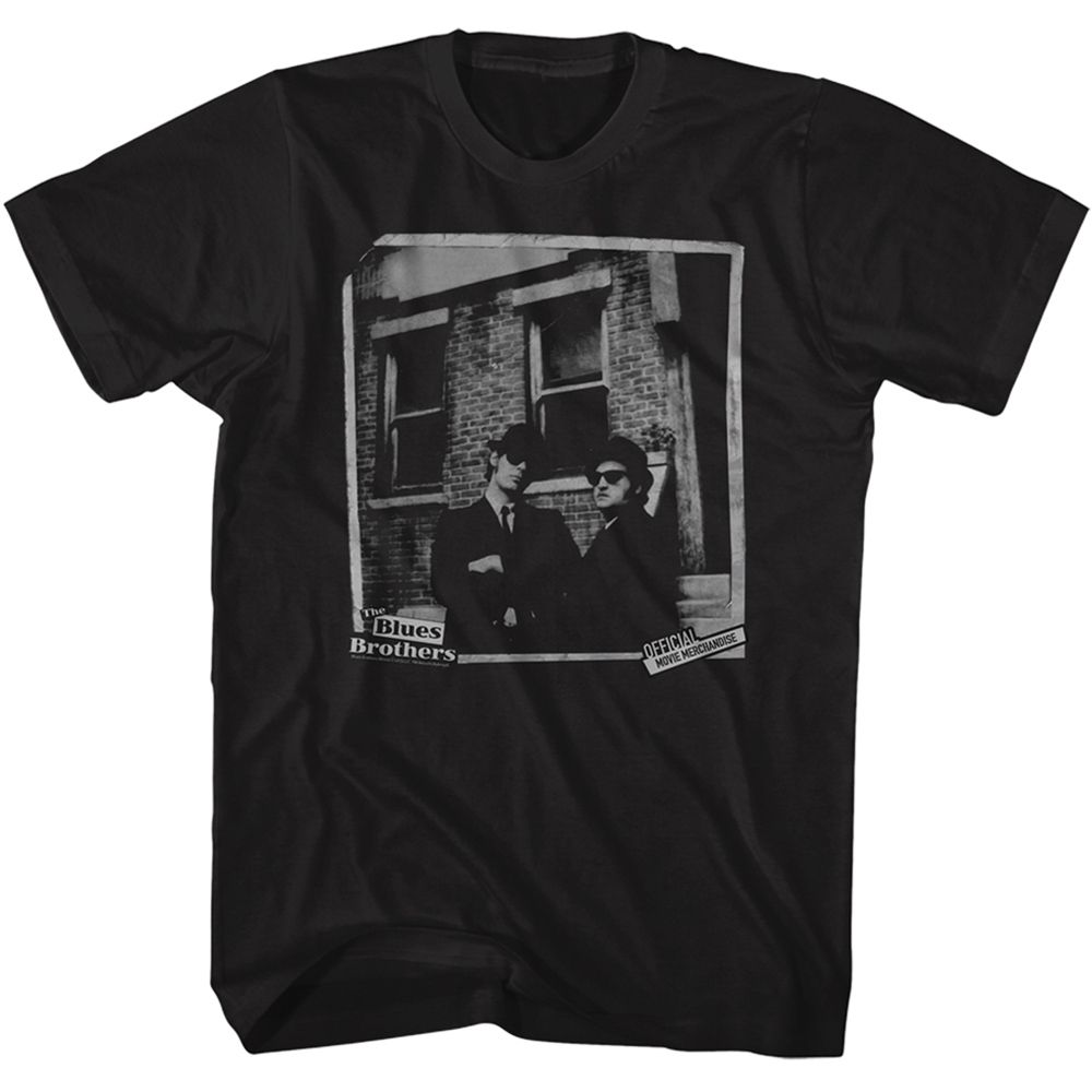 Wholesale The Blues Brothers Movie Blues Brick Black Adult T-Shirt