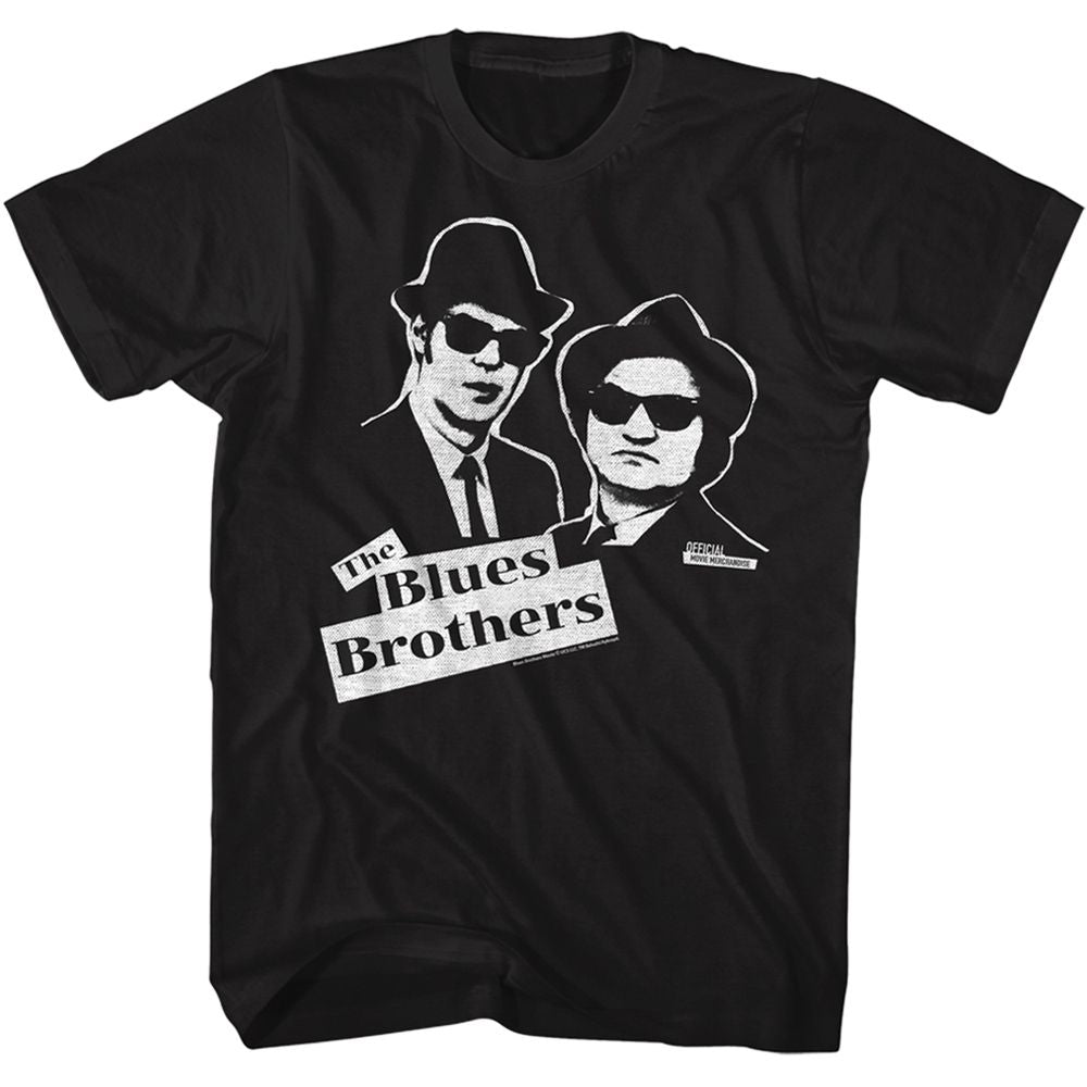 Wholesale The Blues Brothers Movie Black Adult T-Shirt