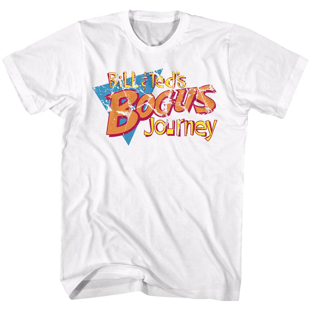 Wholesale Bill and Ted Bogus White Adult T-Shirt