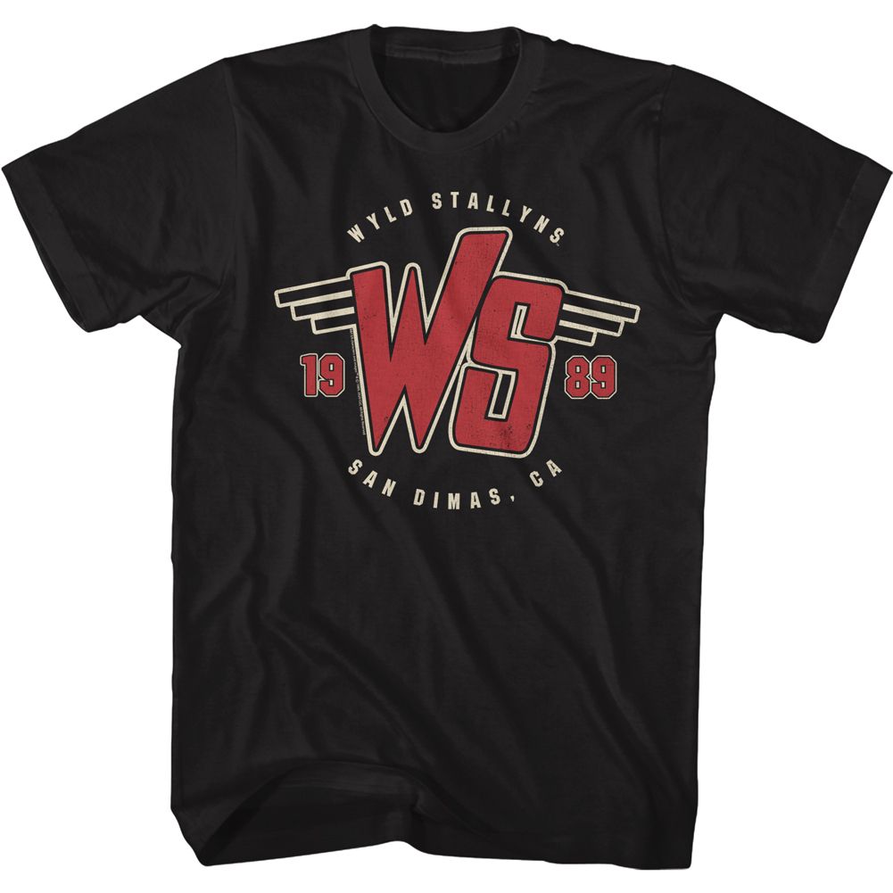 Wholesale Bill and Ted WS Logo 1989 Black Adult T-Shirt