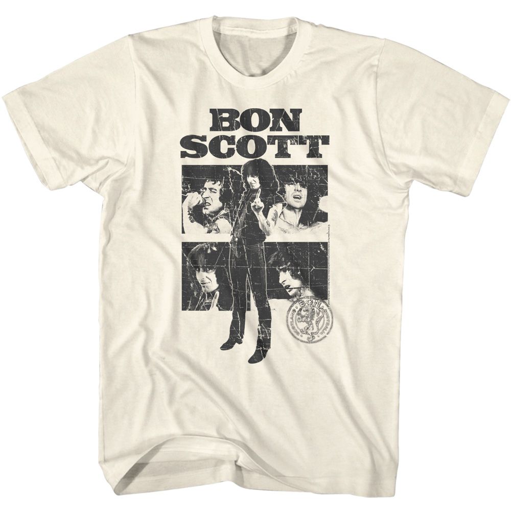 Wholesale Bon Scott Collage T-Shirt