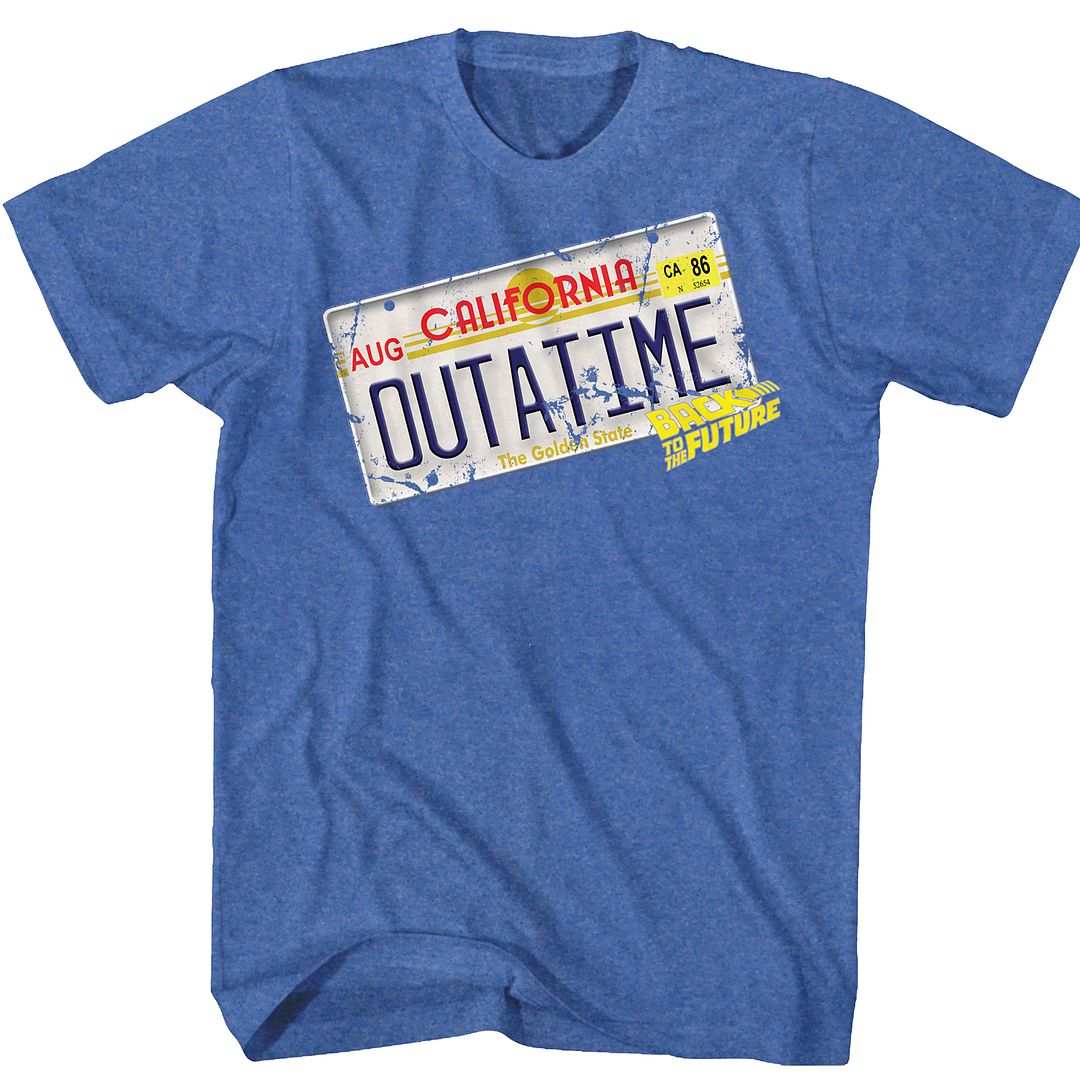 Wholesale Back to the Future Movie Outa it Heather Royal Adult T-Shirt