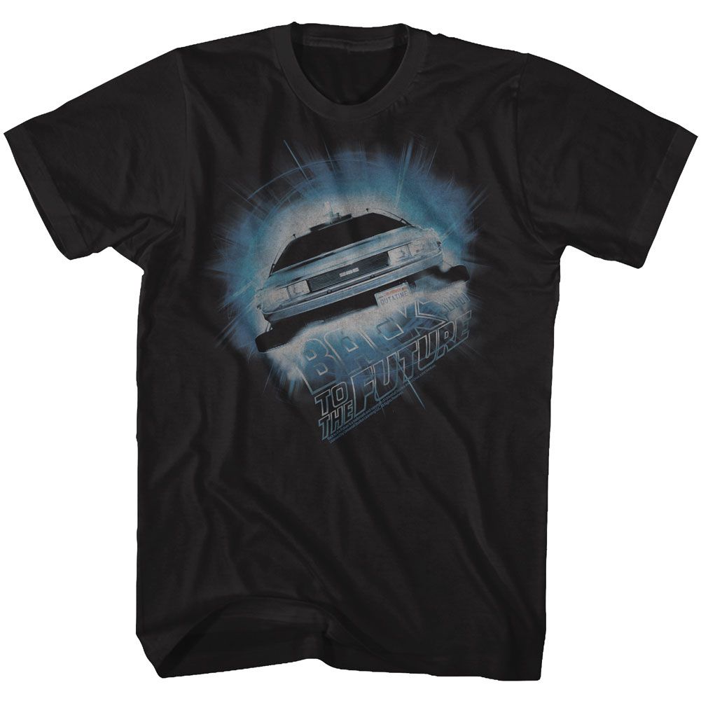 Wholesale Back to the Future Movie Daba Dee Dabu Die Heather Black Adult T-Shirt