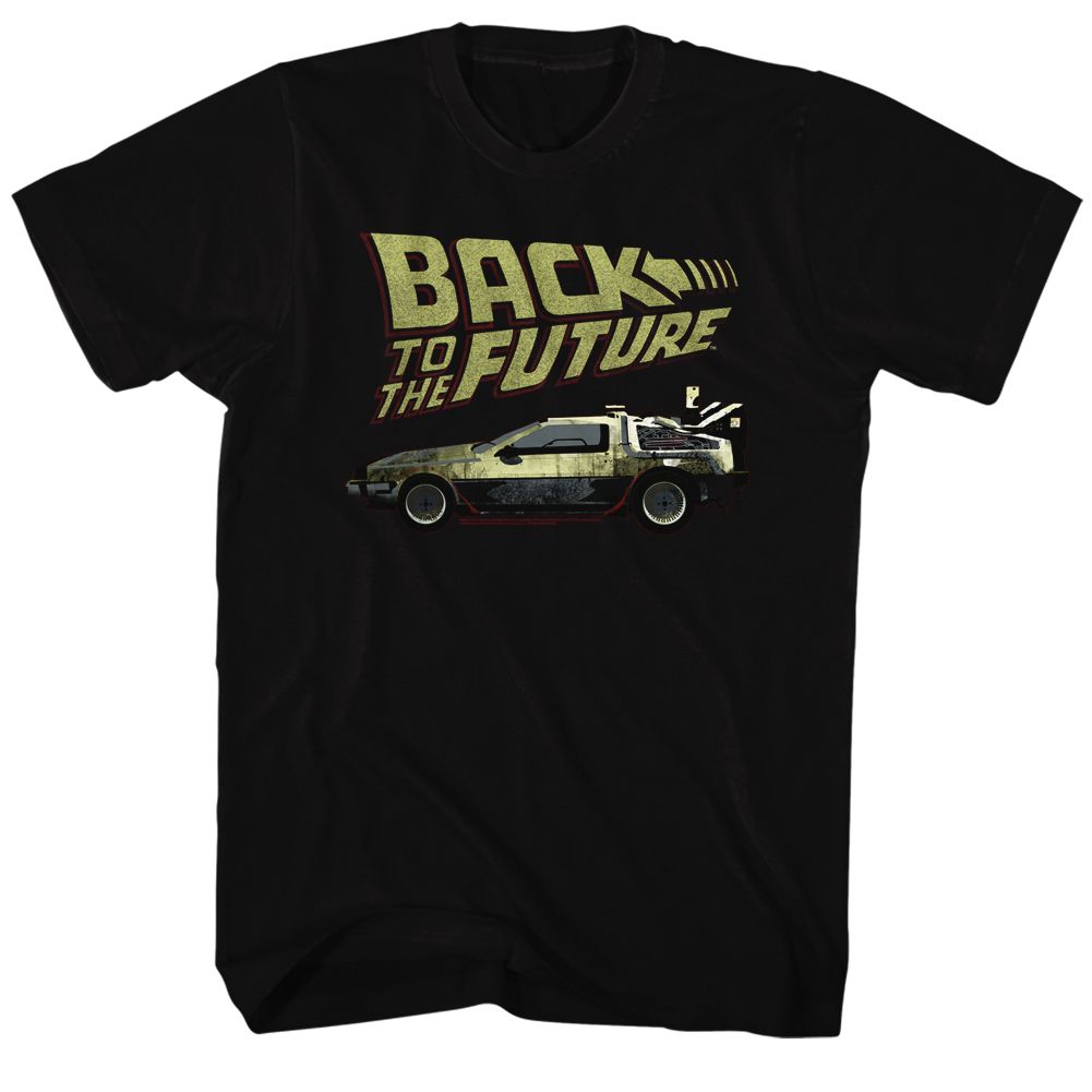 Wholesale Back to the Future Movie BTF Black Adult T-Shirt