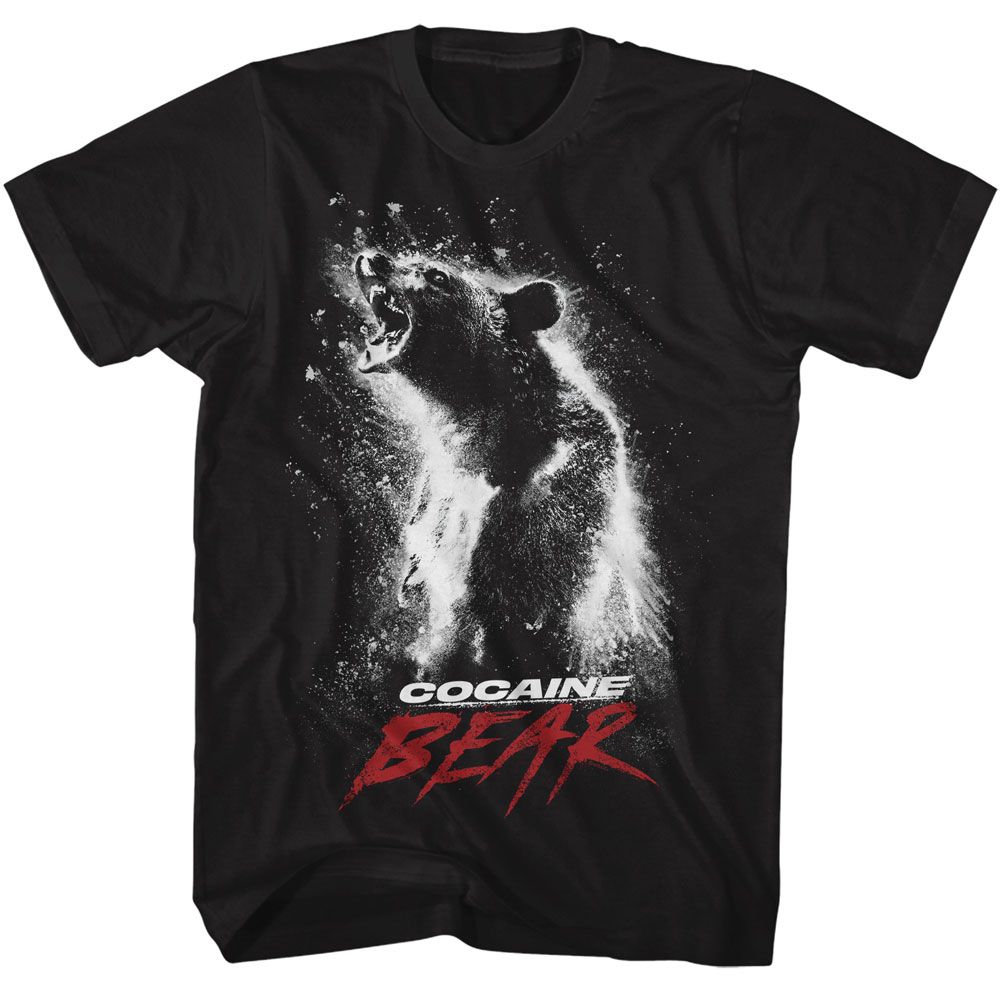 Wholesale Cocaine Bear Movie Poster Black Adult T-Shirt