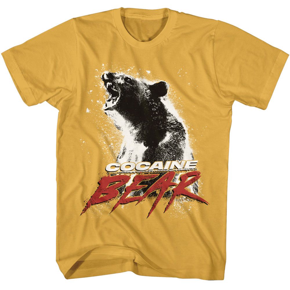 Wholesale Cocaine Bear Movie Poster Light Solid Ginger Adult T-Shirt