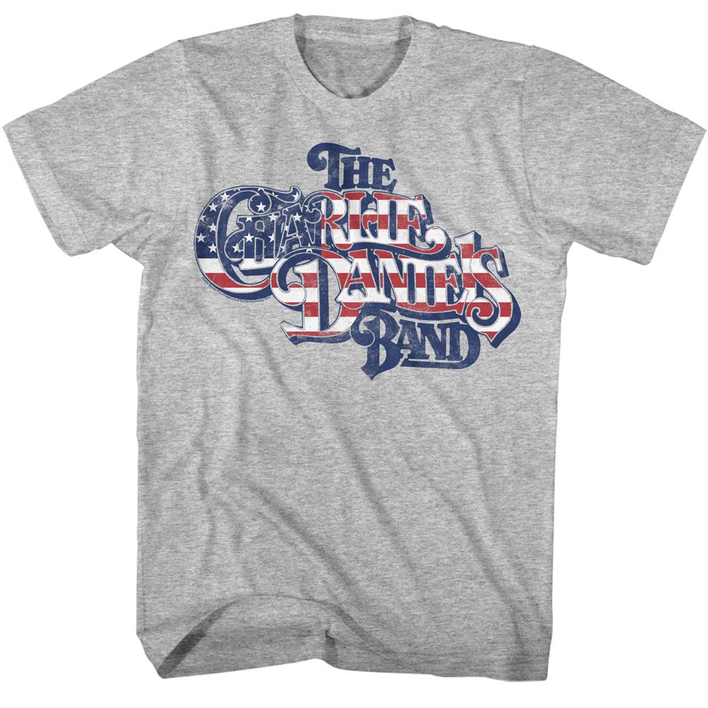 Wholesale Charlie Daniels Band Flag Logo T-Shirt