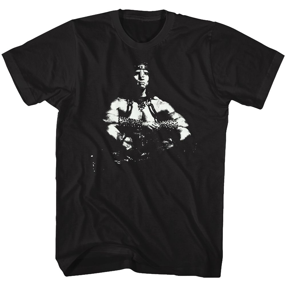 Wholesale Conan Sitting Bull Black Adult T-Shirt