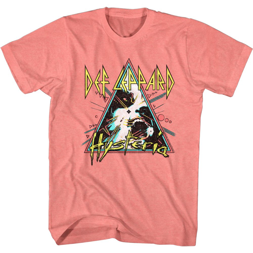Wholesale Def Leppard Hysteria Triangle T-Shirt