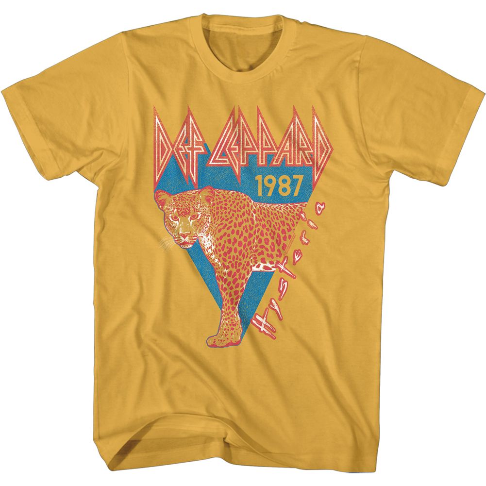 Wholesale Def Leppard Half Leopard T-Shirt
