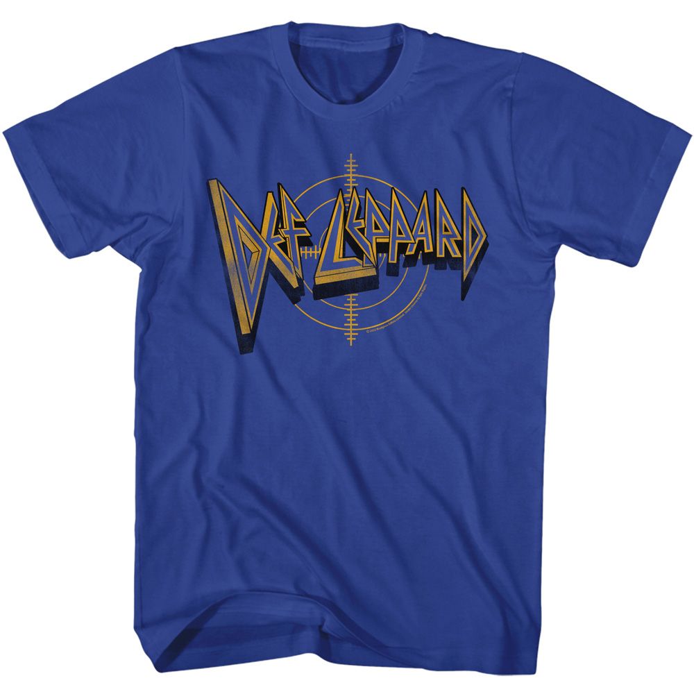 Wholesale Def Leppard Logo and Crosshairs T-Shirt