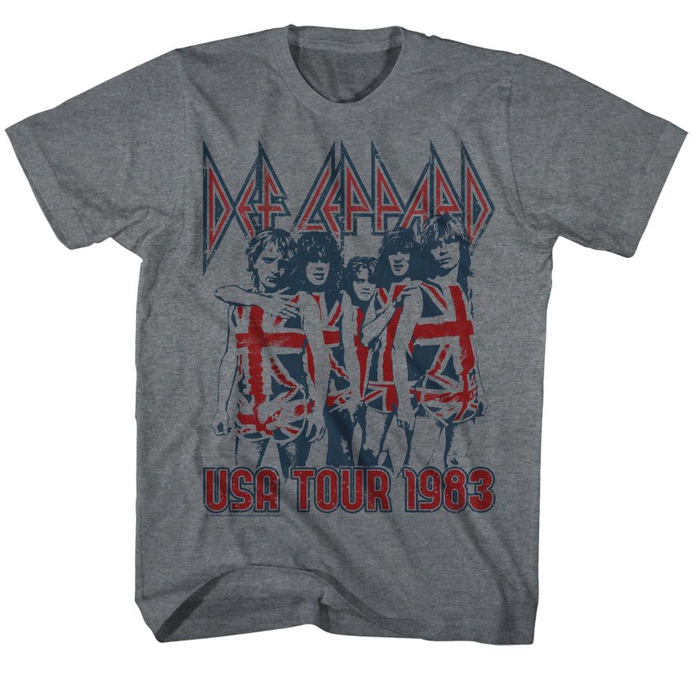Wholesale Def Leppard USA Tour 1983 T-Shirt