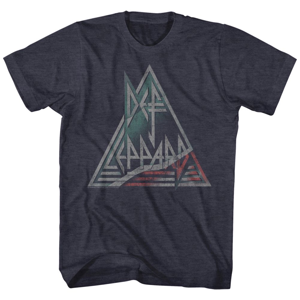 Wholesale Def Leppard Watermelon Colors T-Shirt