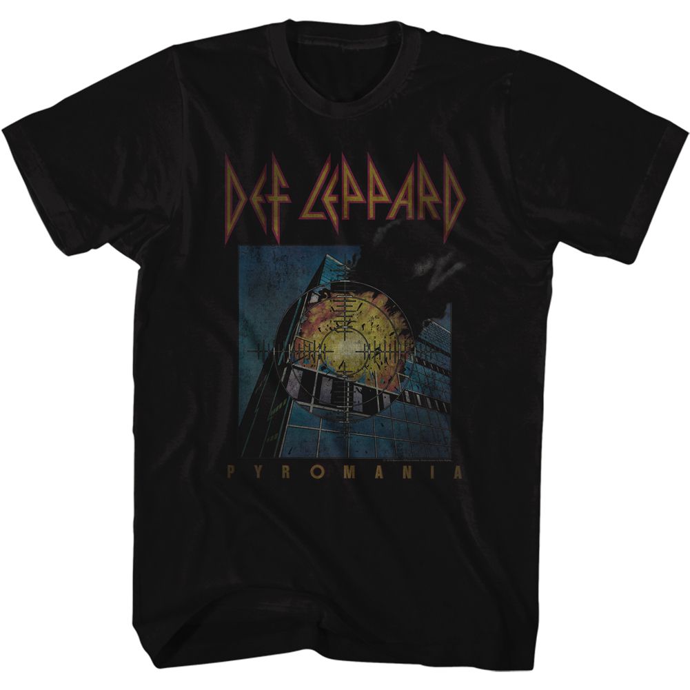 Wholesale Def Leppard Faded Pyromania T-Shirt