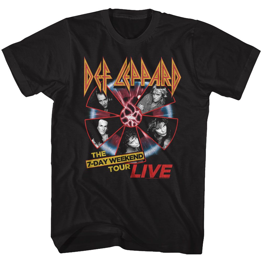 Wholesale Def Leppard 7-Day Weekend T-Shirt