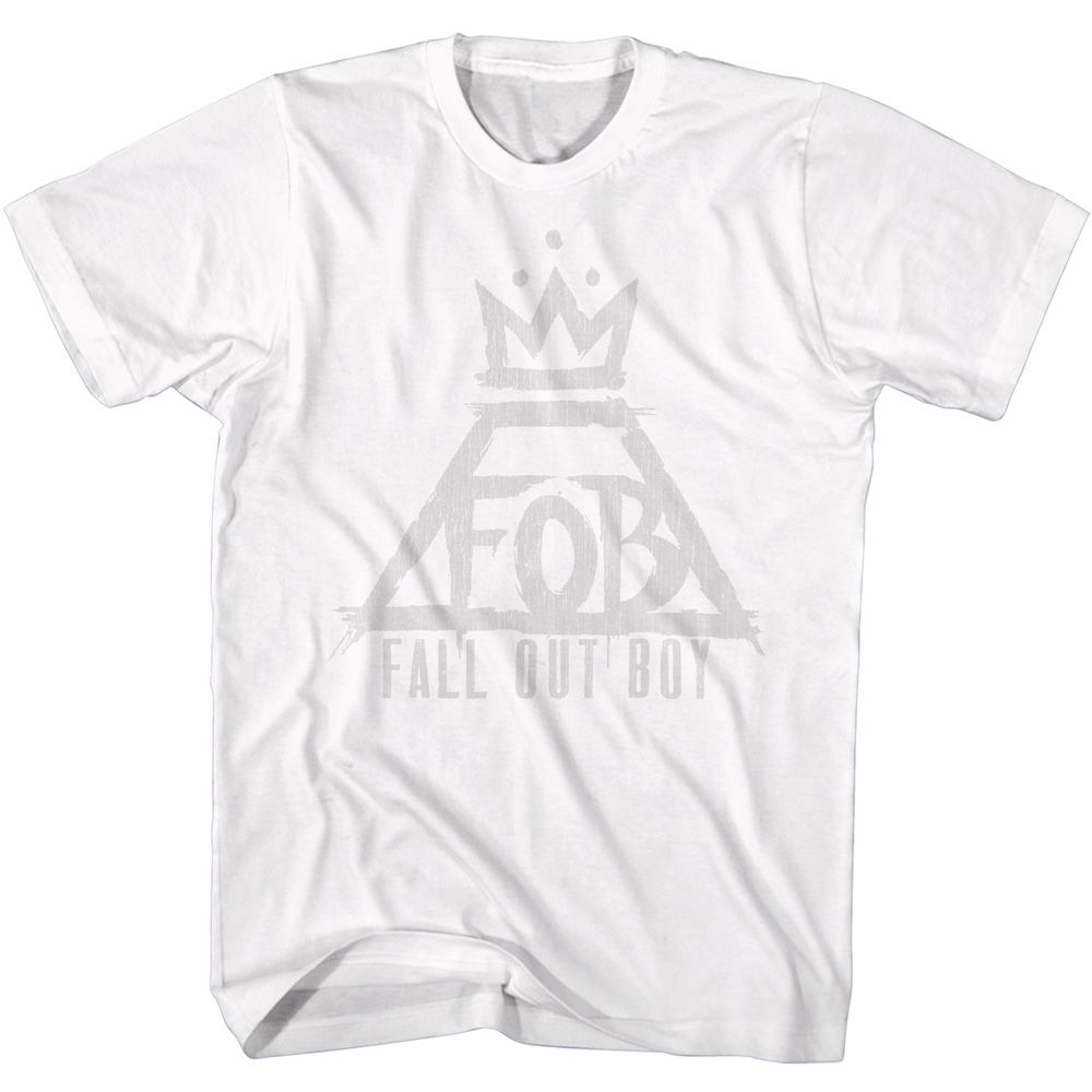 Wholesale Fall Out Boy Triangle Crown Logo T-Shirt