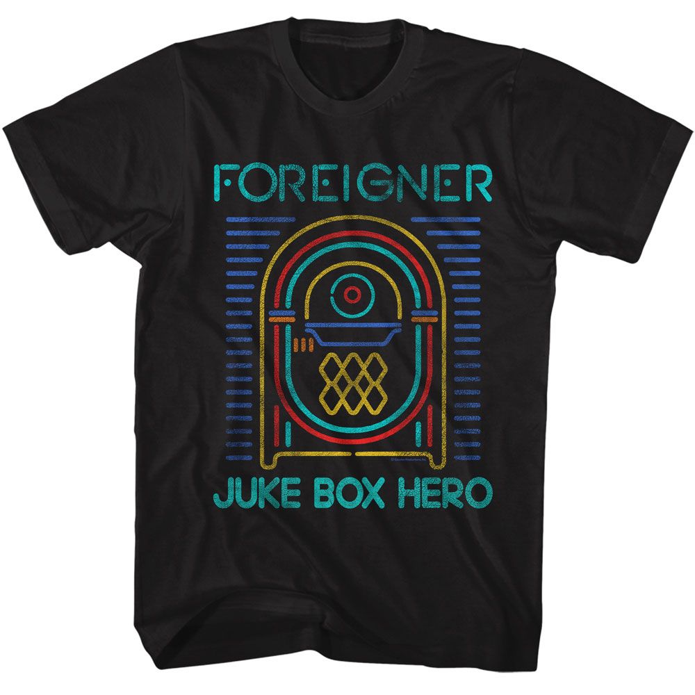 Wholesale Foreigner Juke Box Hero T-Shirt