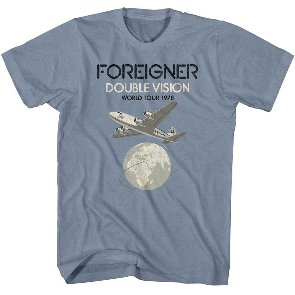 Wholesale Foreigner Double Vision T-Shirt