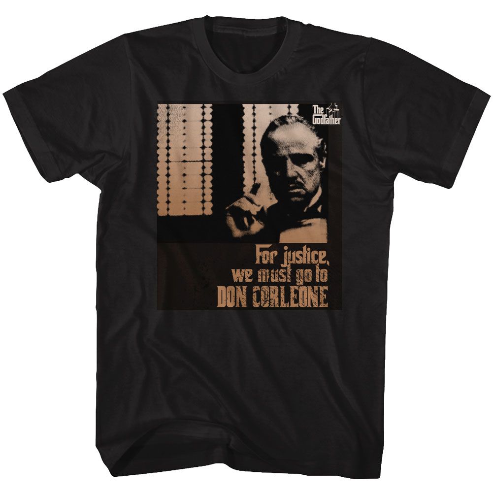 Wholesale Godfather Justice Black Adult T-Shirt