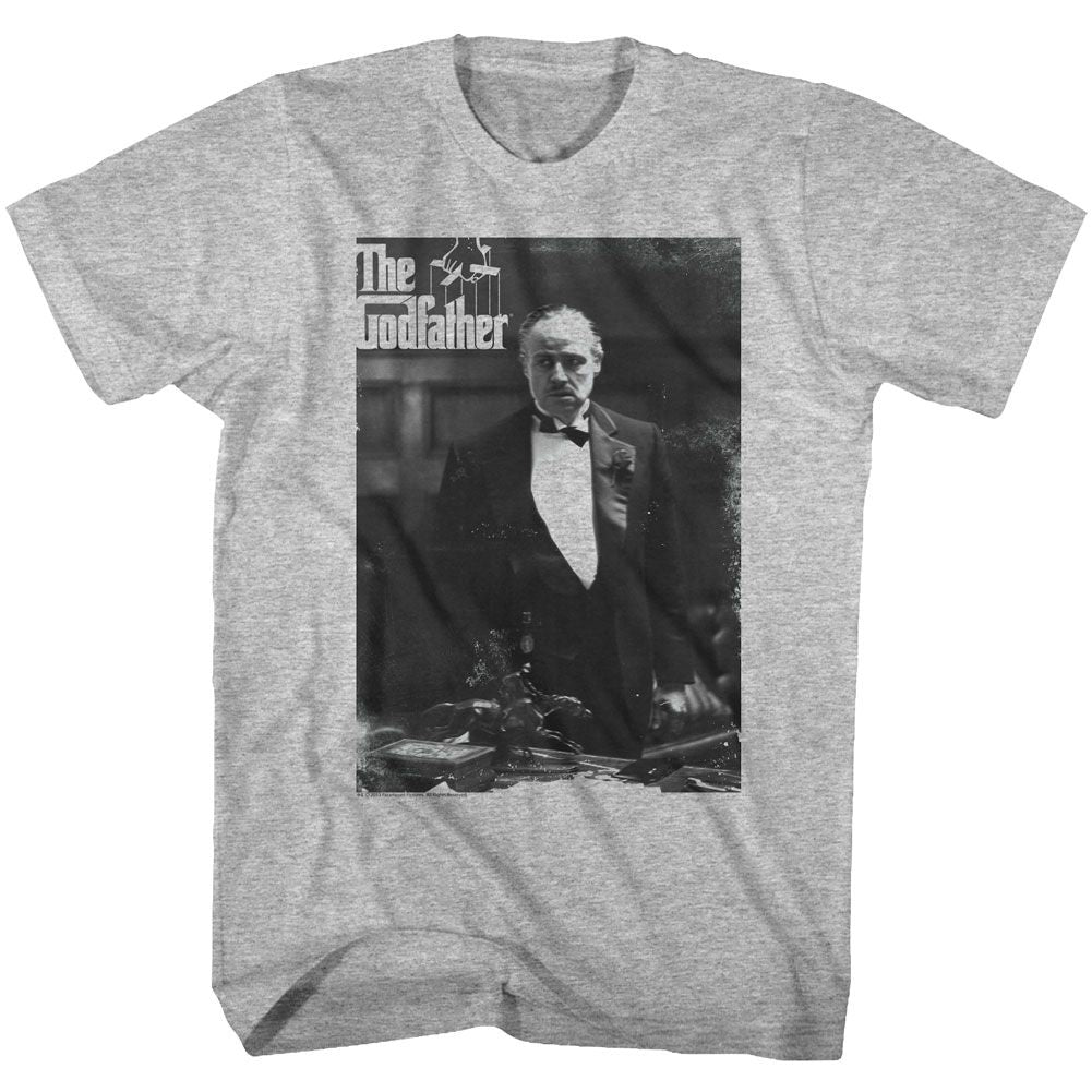 Wholesale Godfather the Don Again Heather Gray Adult T-Shirt