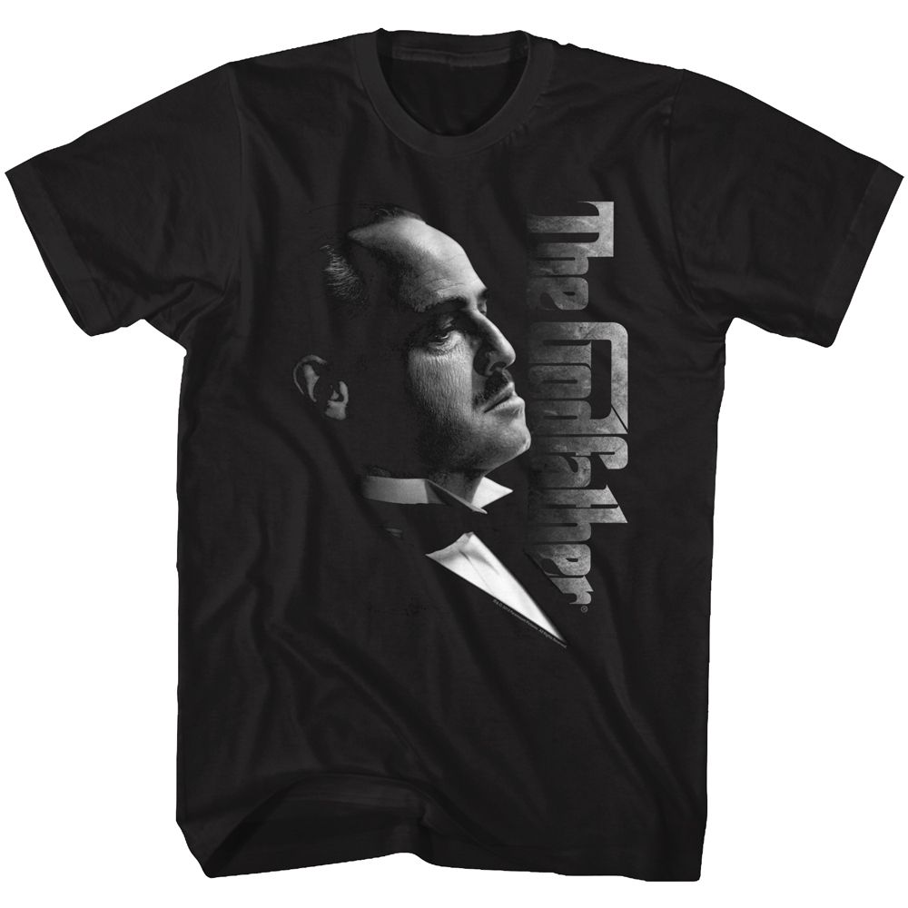 Wholesale Godfather Profilin Black Adult T-Shirt