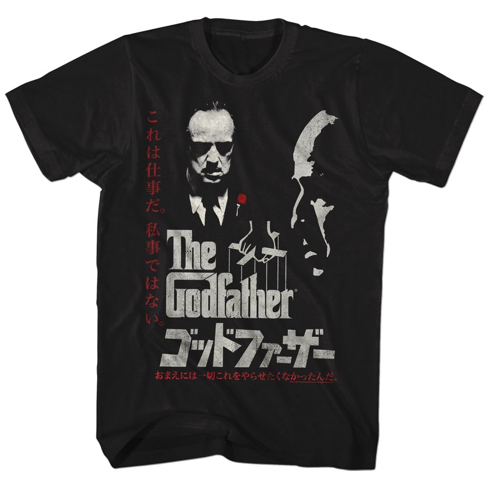 Wholesale Godfather Movie Black Adult T-Shirt