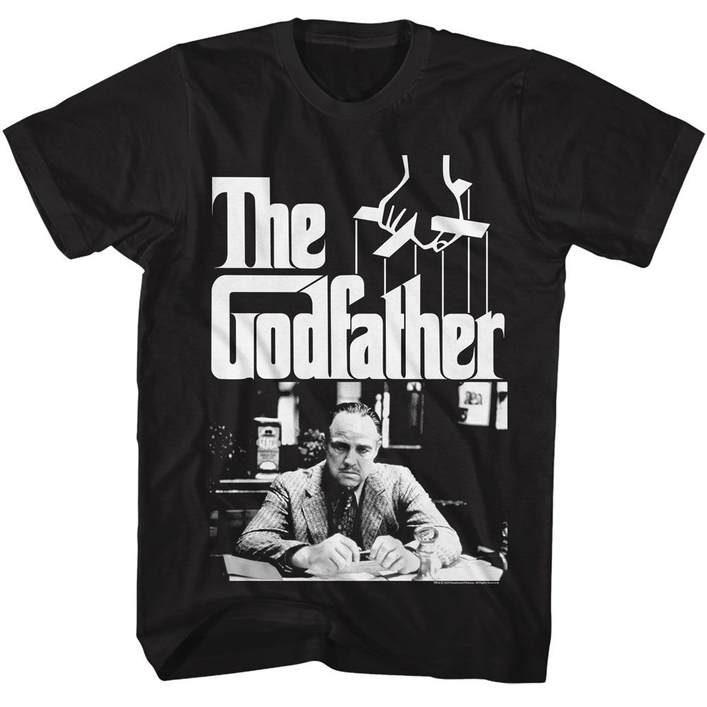 Wholesale Godfather Movie Black Adult T-Shirt