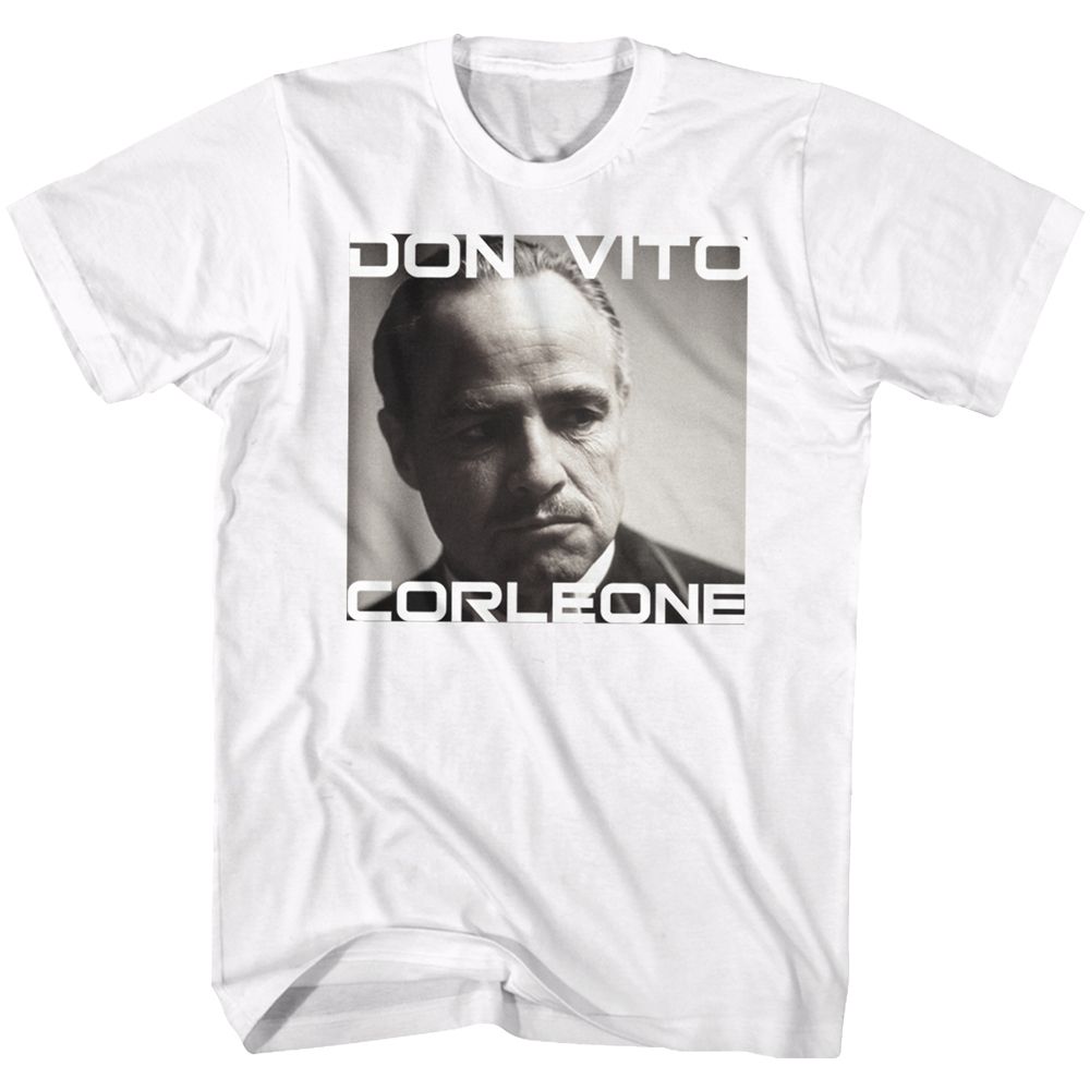 Wholesale Godfather Don Vito White Adult T-Shirt