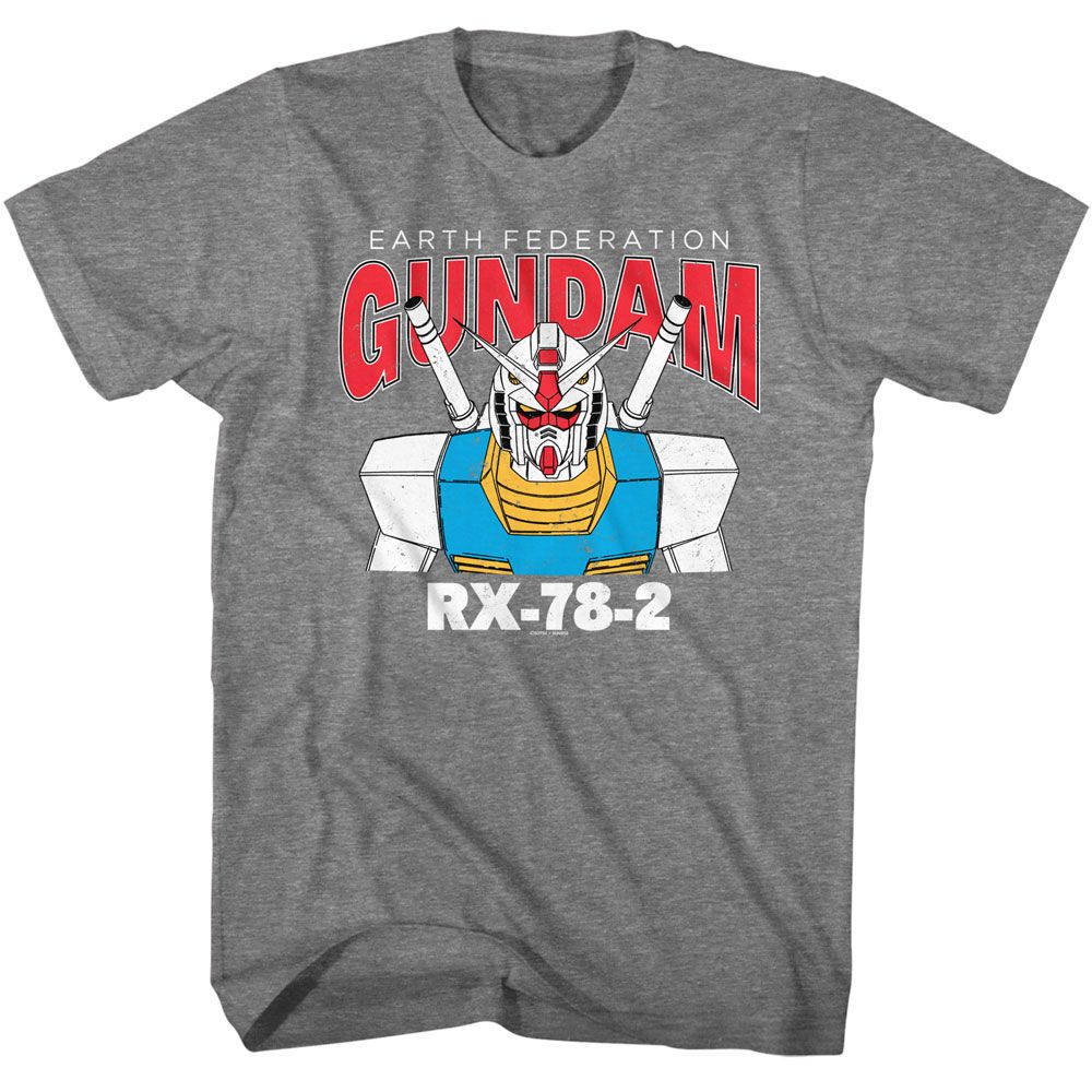 Wholesale Gundam RX 78 2 Graphite Heather T-Shirt