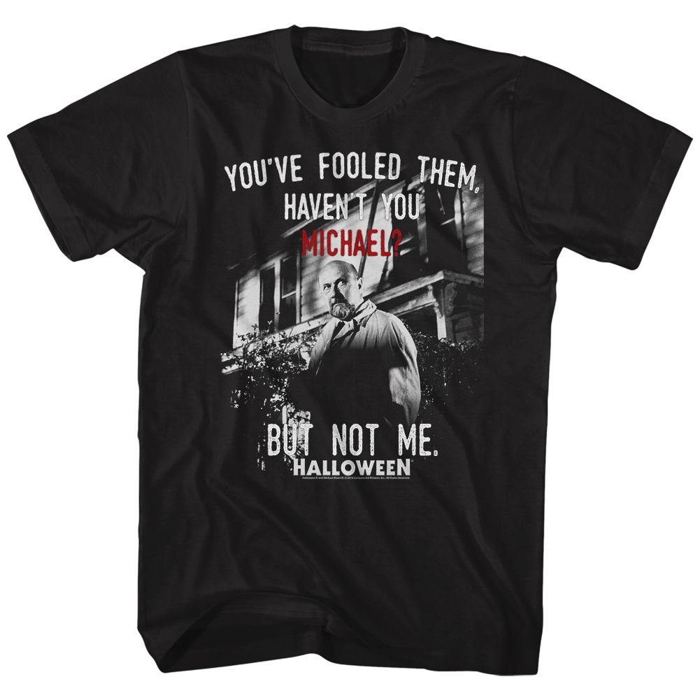 Wholesale Halloween Not Me Black Adult T-Shirt