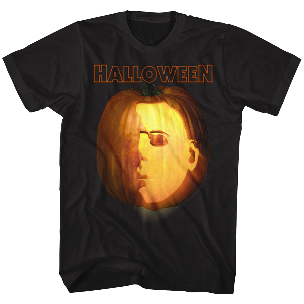 Wholesale Halloween Jackolantern Black Adult T-Shirt
