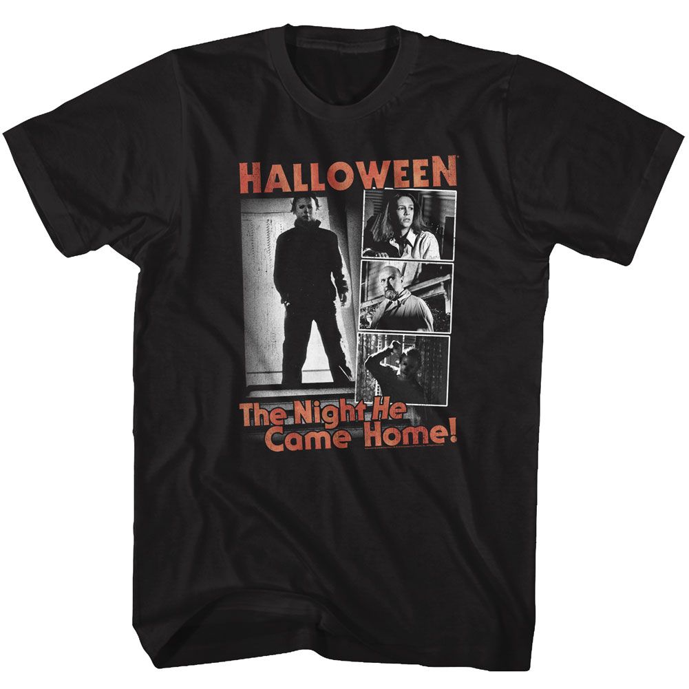 Wholesale Halloween the Night Black Adult T-Shirt