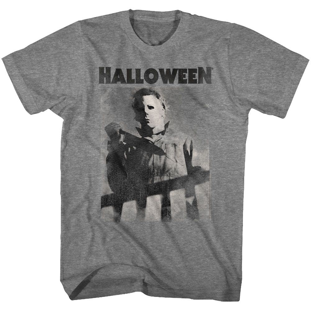 Wholesale Halloween Mikefade Heather Graphite Adult T-Shirt