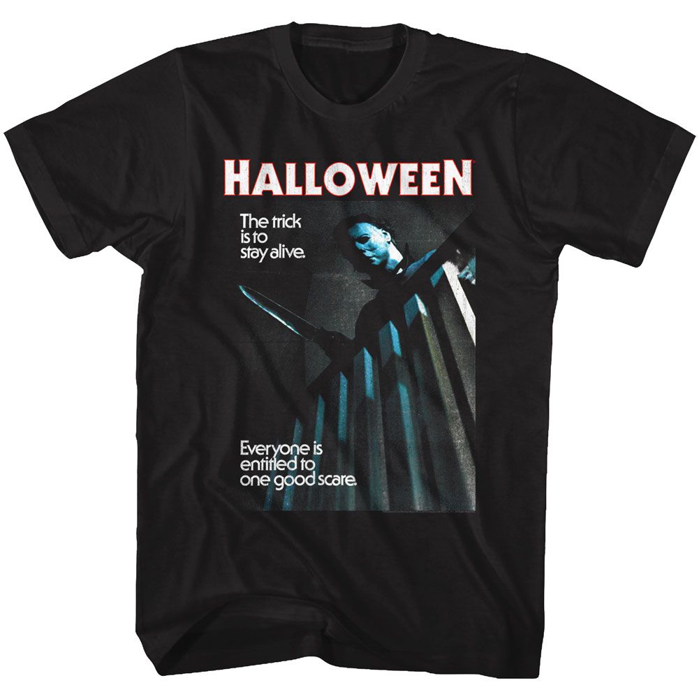 Wholesale Halloween Stay Alive Black Adult T-Shirt