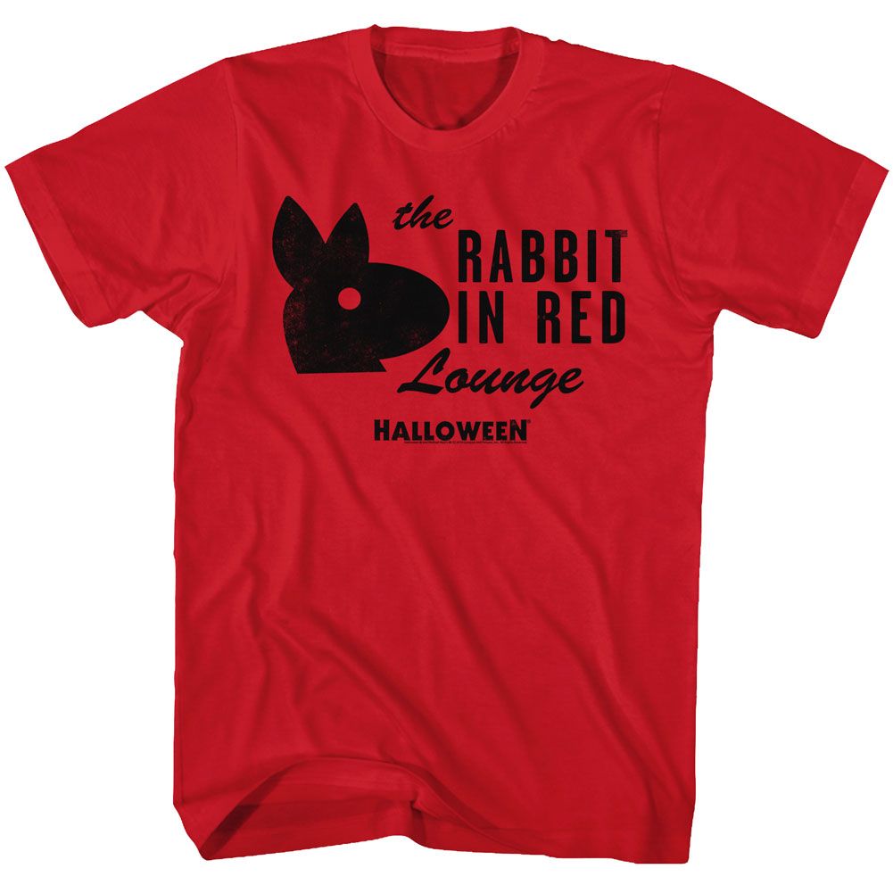 Wholesale Halloween Rabbit Solid Red Adult T-Shirt