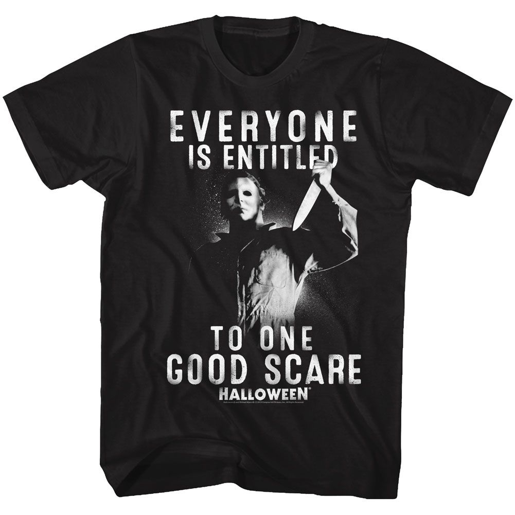 Wholesale Halloween One Good Scare Black Adult T-Shirt
