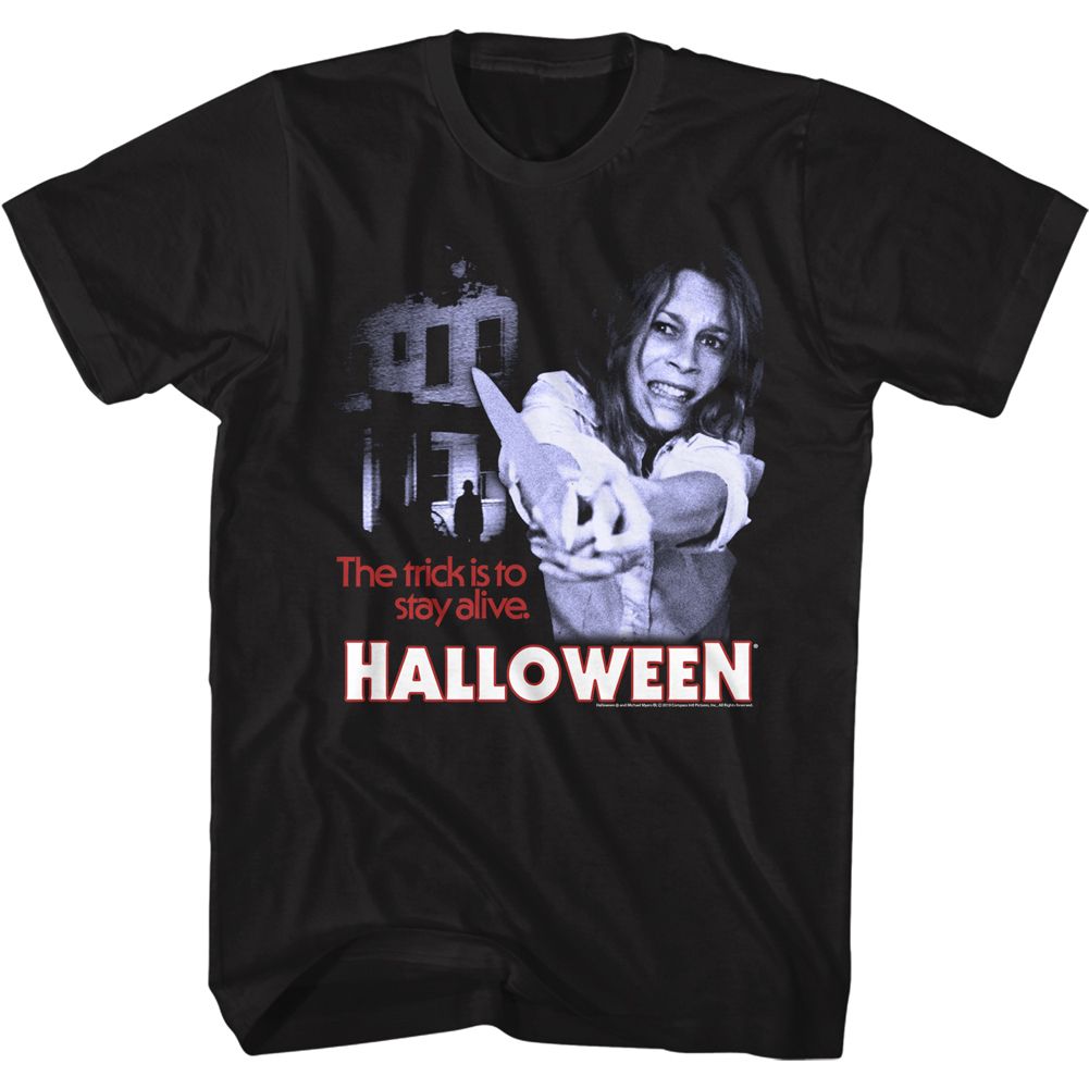 Wholesale Halloween Stayin Alive Black Adult T-Shirt