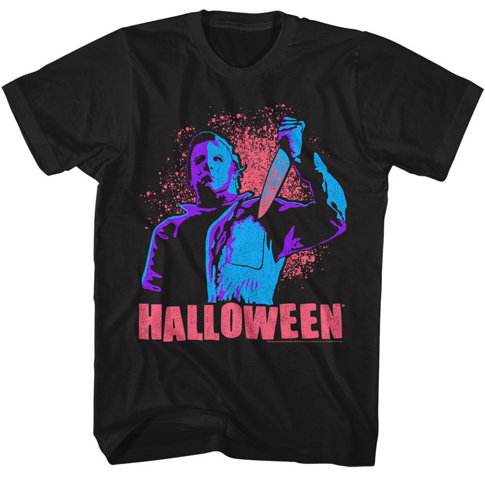 Wholesale Halloween Movie 3C Halloween Black Adult T-Shirt