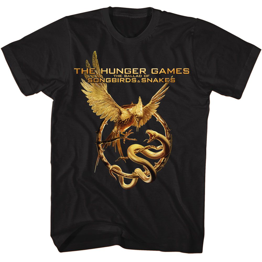 Wholesale Hunger Games Movie Boss Fight Black Adult T-Shirt