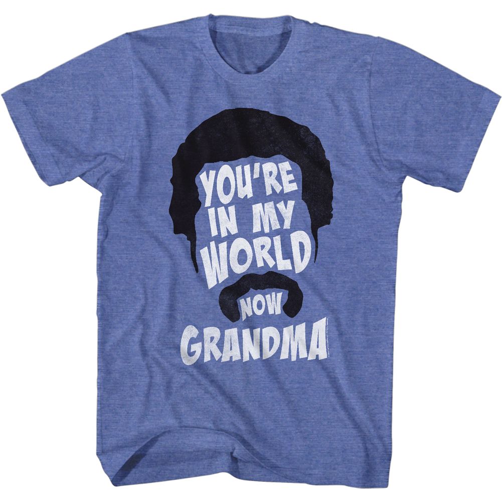 Wholesale Happy Gilmore You're in My World Heather Royal Adult T-Shirt