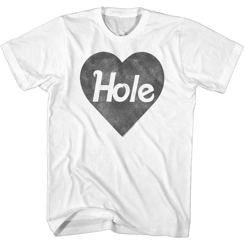 Wholesale Hole Blk Heart Logo T-Shirt