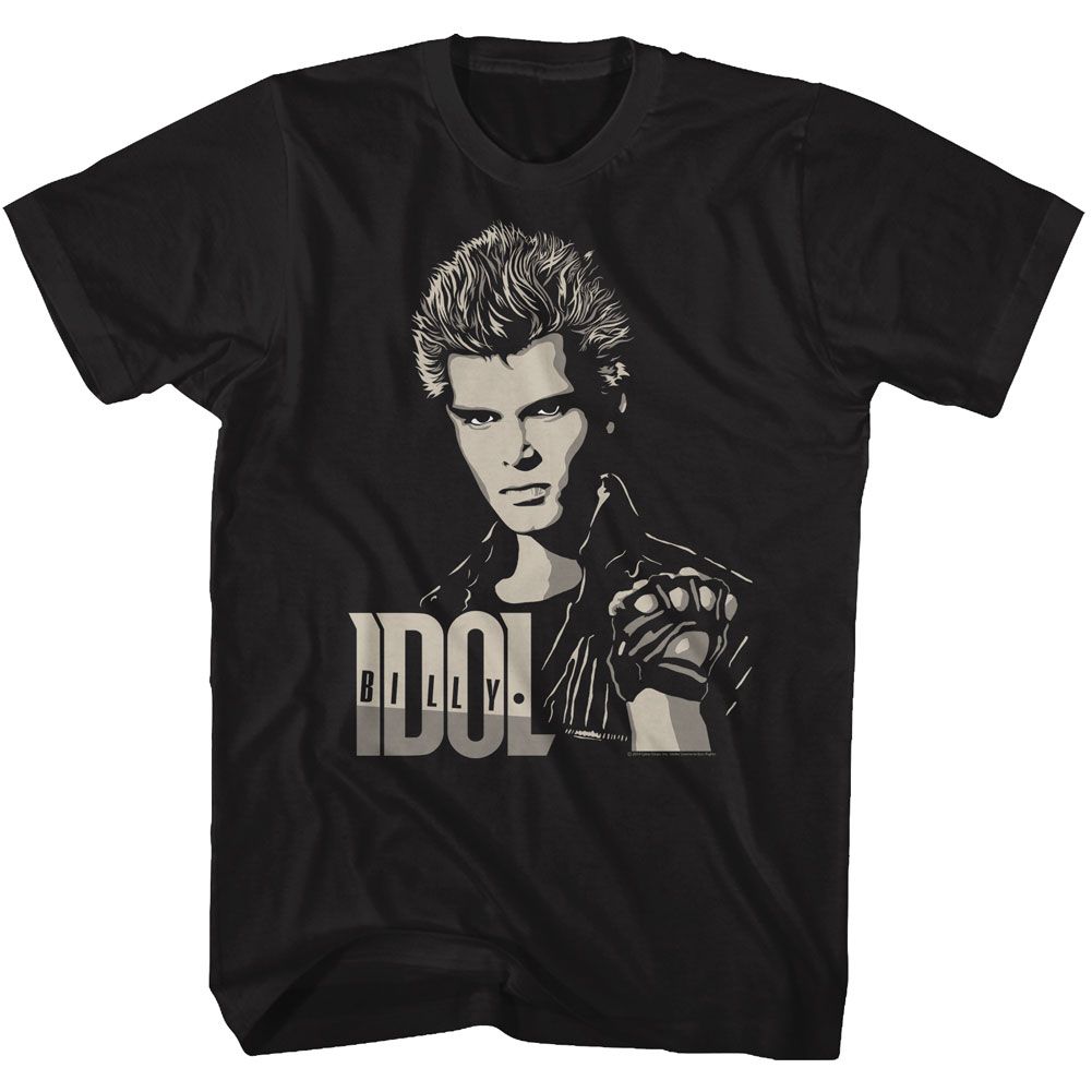 Wholesale Billy Idol Two-Tone Billy T-Shirt