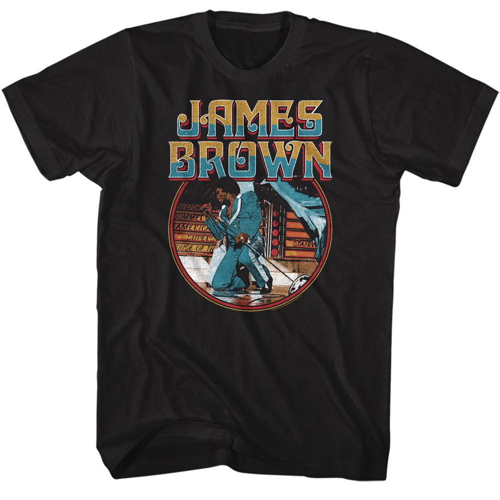 Wholesale James Brown Kneel Circle T-Shirt