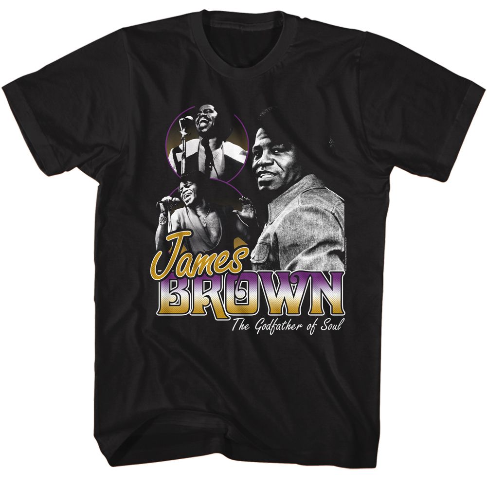 Wholesale James Brown Godfather of Soul T-Shirt