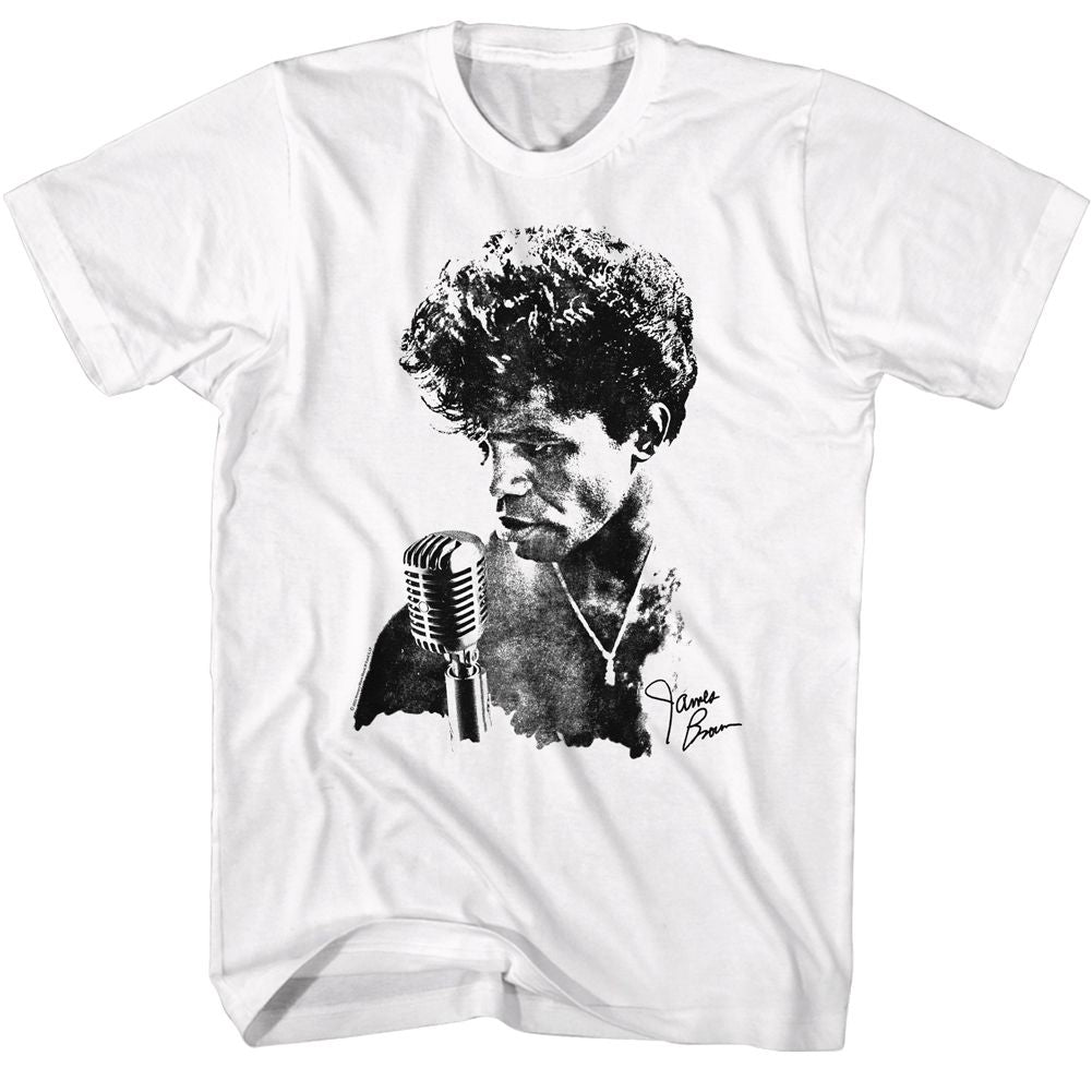 Wholesale James Brown Microphone T-Shirt