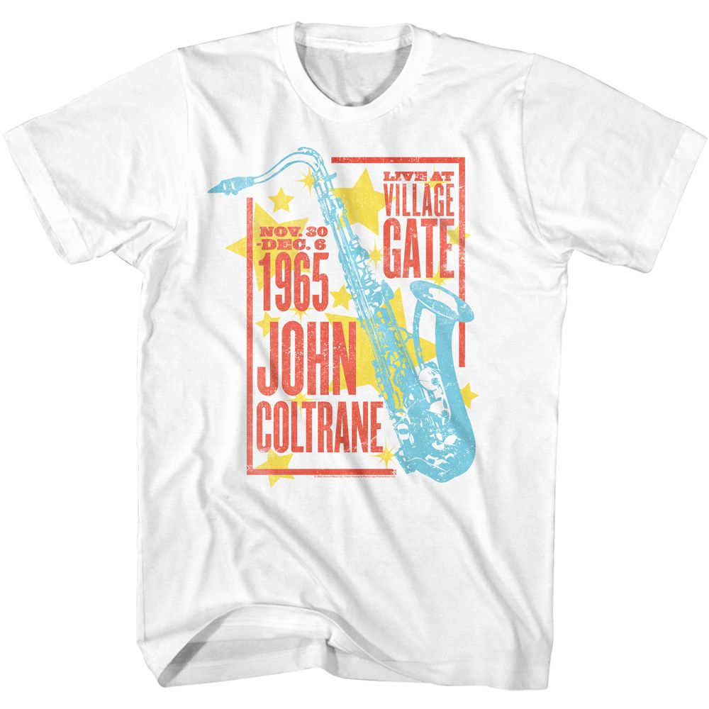 Wholesale John Coltrane Star Poster T-Shirt