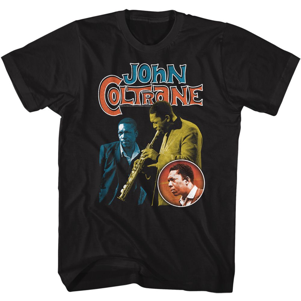 Wholesale John Coltrane Three Pics T-Shirt
