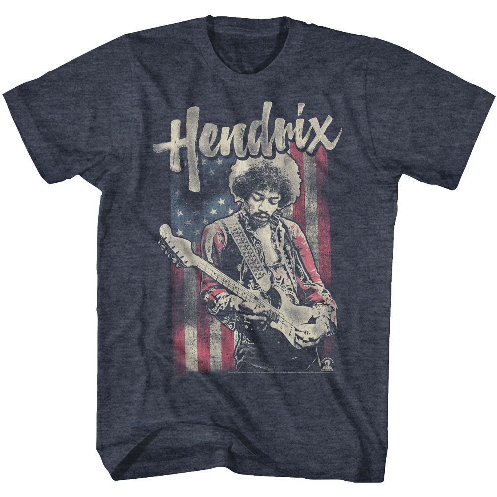 Wholesale Jimi Hendrix Flag Hendrix T-Shirt