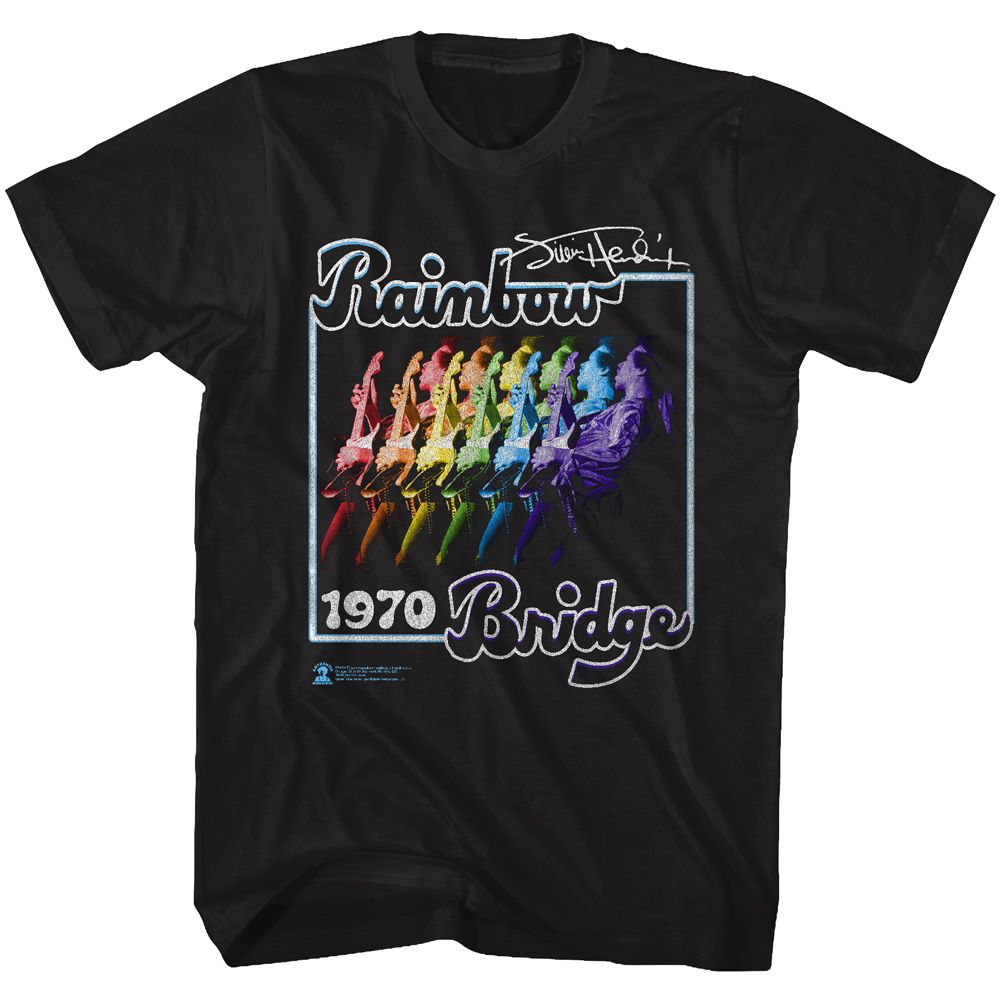Wholesale Jimi Hendrix Rainbow Bridge T-Shirt