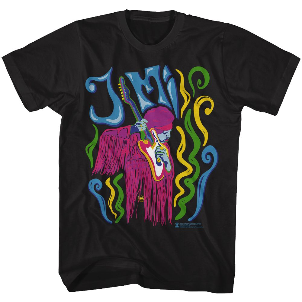 Wholesale Jimi Hendrix Psychadelic T-Shirt